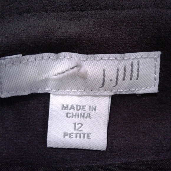 J.Jill Faux Suede Skirt Size 12P - Picture 3 of 6